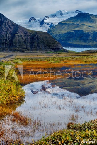 Bild på Svinafellsjokull glacier in Iceland